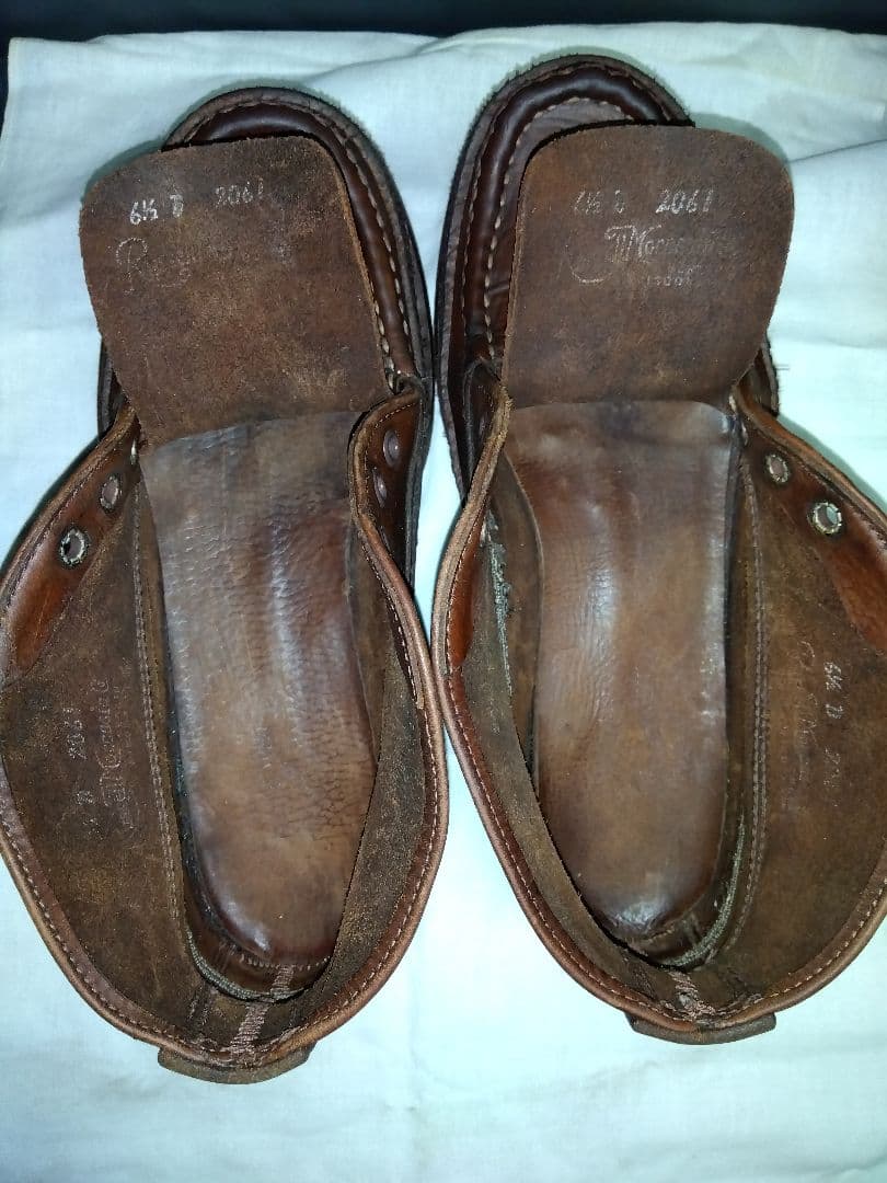 ラッセルモカシン希少サイズ6.5D