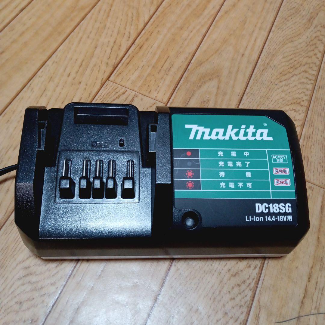 マキタ14.4V充電式クリーナーMCL143D 純正バッテリー、充電器付