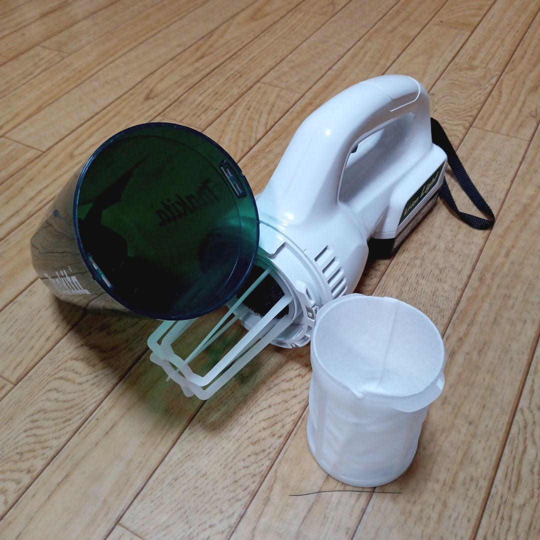 マキタ14.4V充電式クリーナーMCL143D 純正バッテリー、充電器付