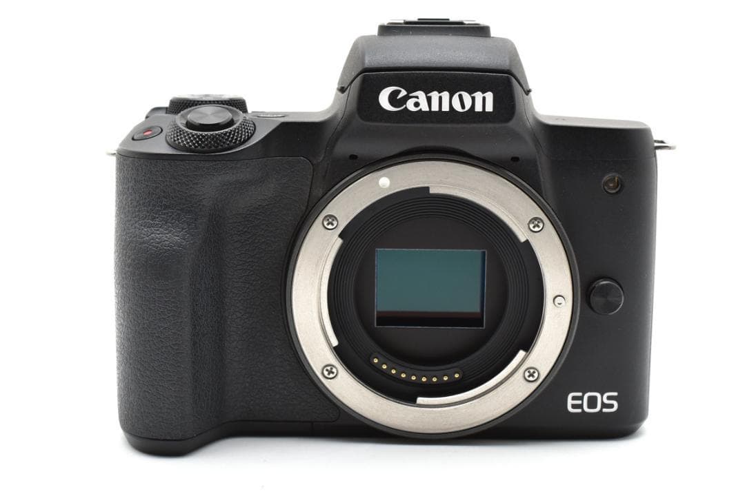 美品 Canon ミラーレス一眼カメラ EOS Kiss M ダブルズームキット