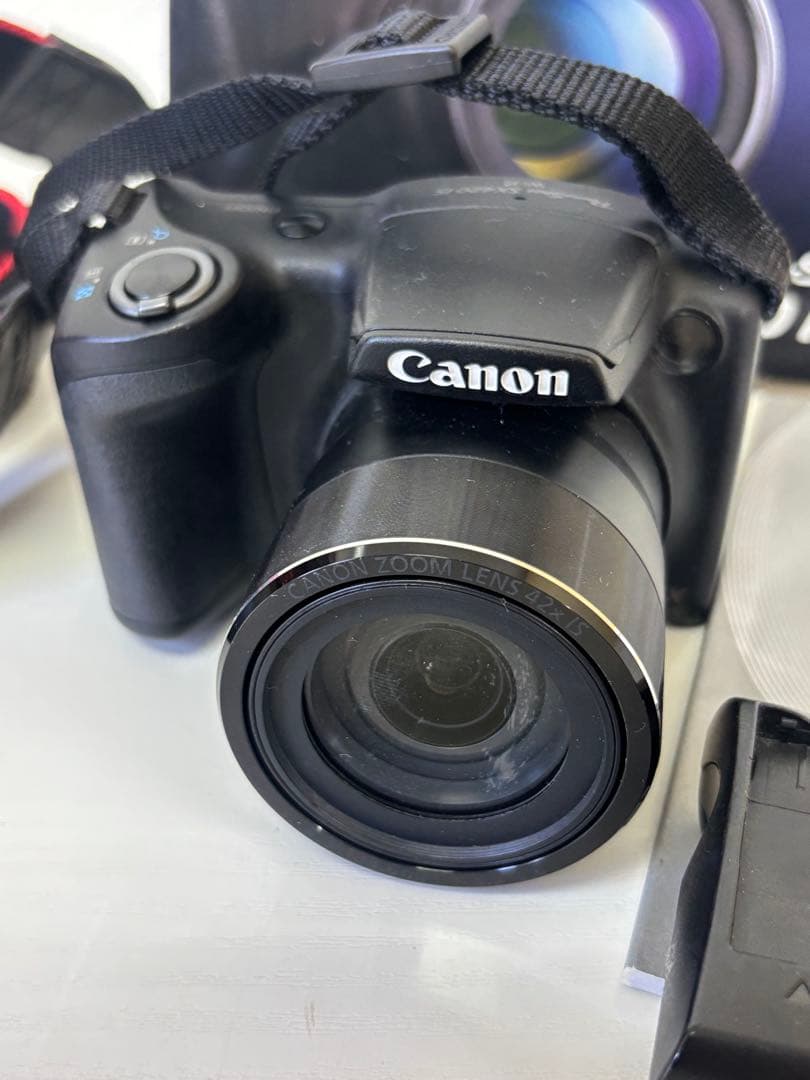 ★【送料無料】Canon PowerShot SX420 IS 本体 付属品