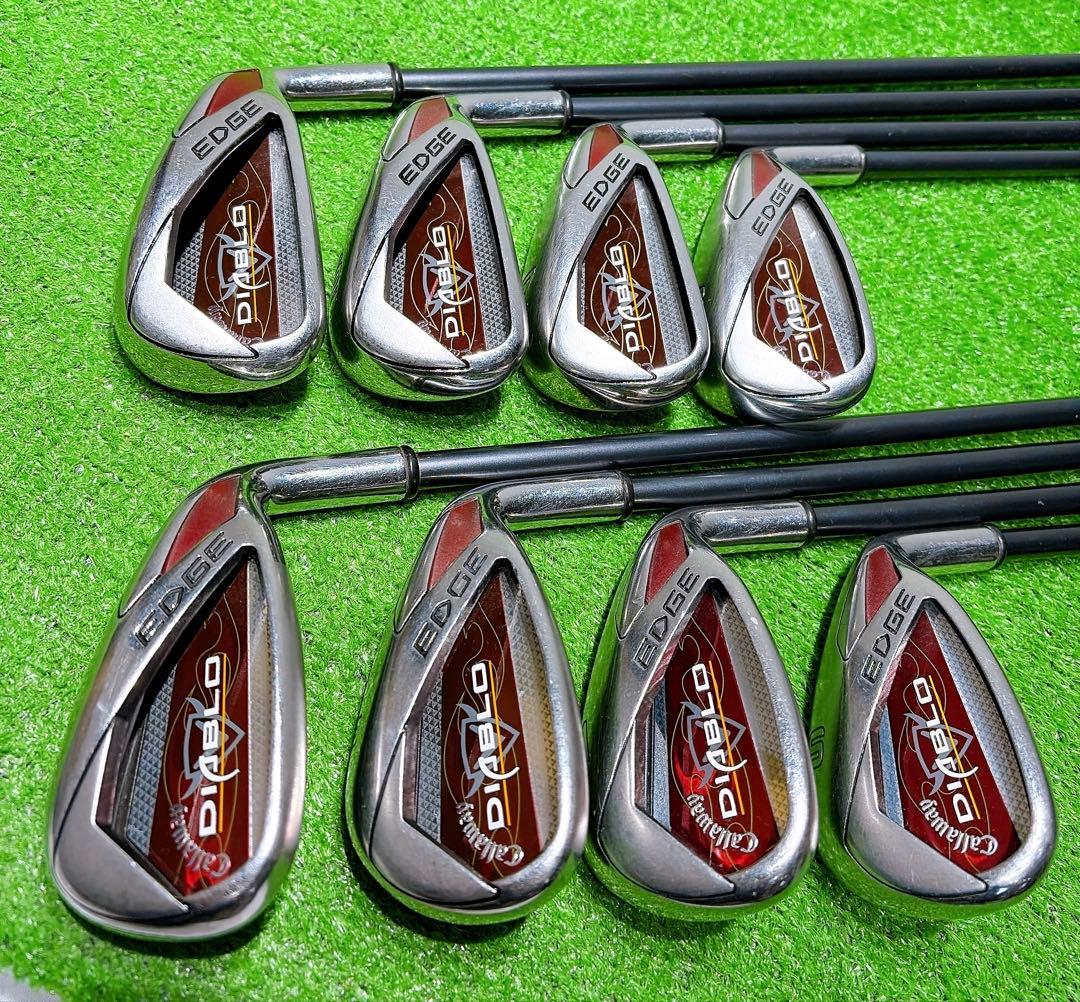 ★優しい アイアンセット☆Callaway キャロウェイ DIABLO EDGE