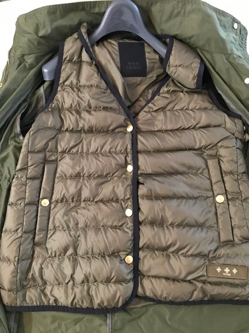 TATRAS モッズコート　インナーベスト付