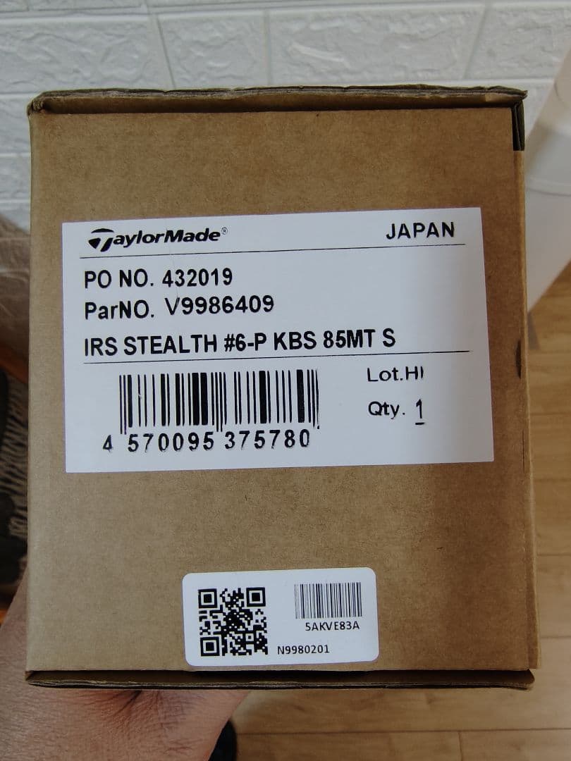 ★新品箱入り★テーラーメイドステルス アイアンセット #6-9 PW5本