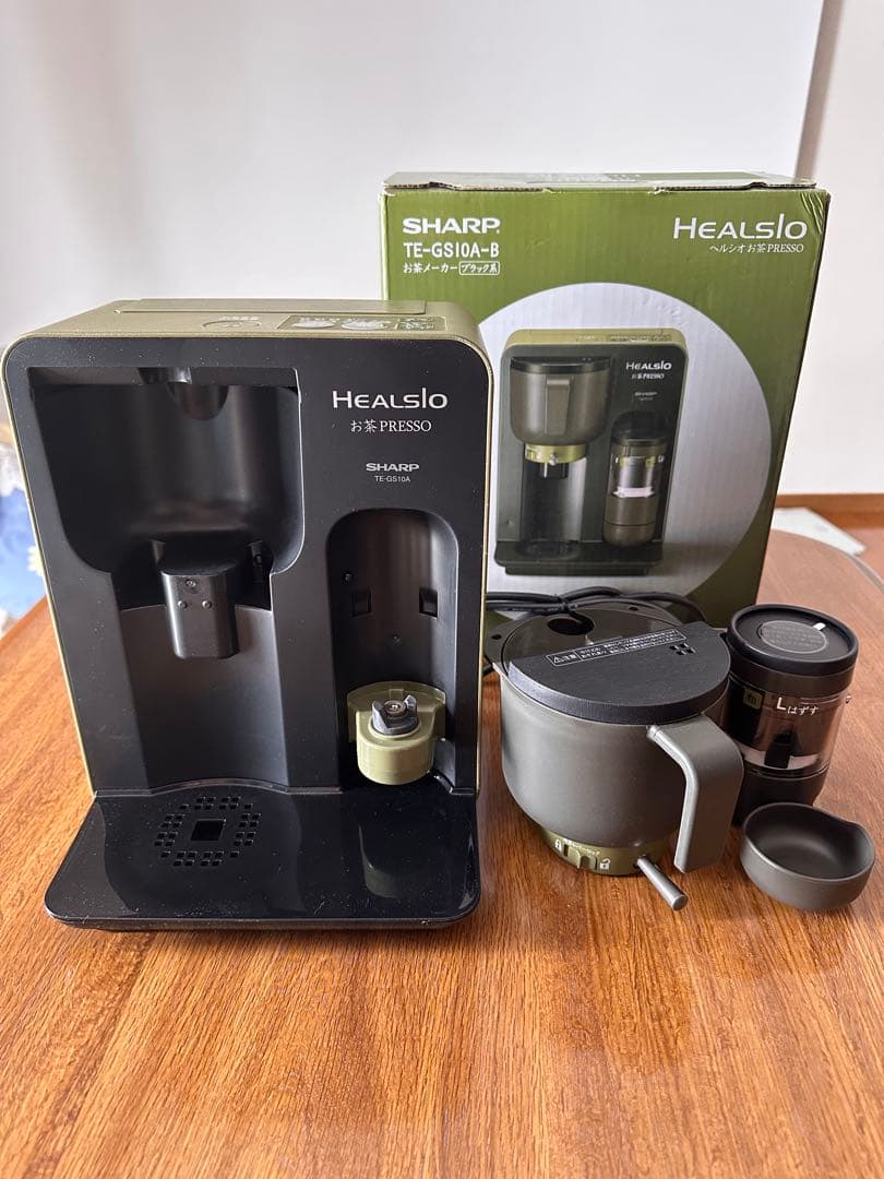 SHARP HEALSIO TE-GS10A-B お茶メーカー
