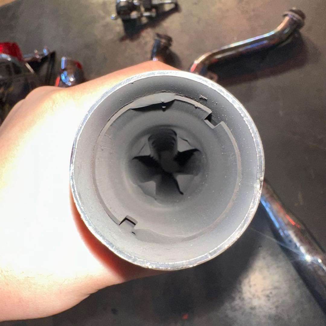 ハーレー　ショベル　マフラー