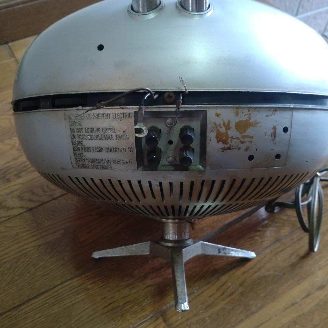 ナショナル スペースエイジ レトロデザインテレビ 白黒テレビ