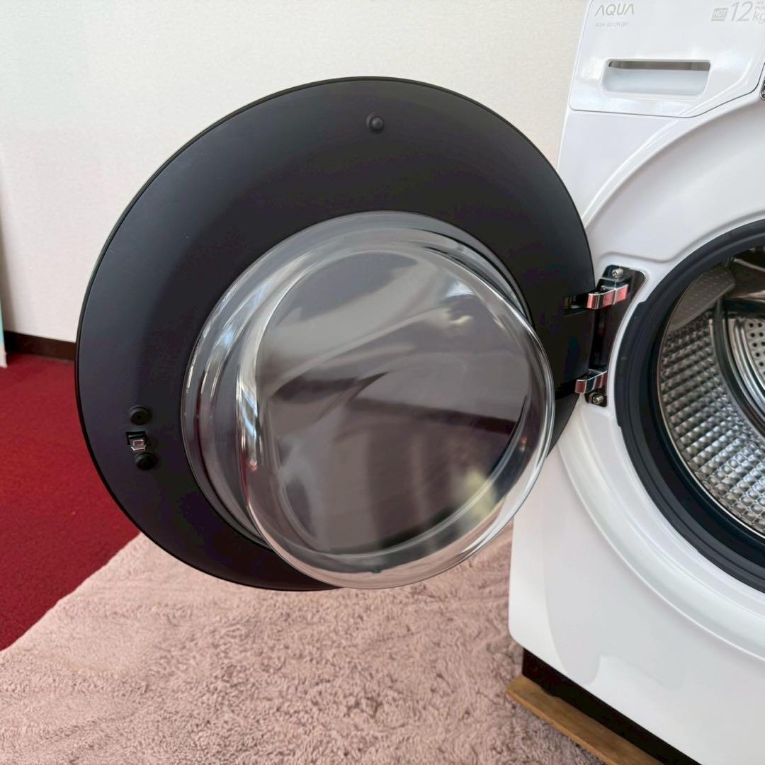 都内23区送料無料✨アクア✨ドラム式洗濯乾燥機AQW-SD12R-L 2024年
