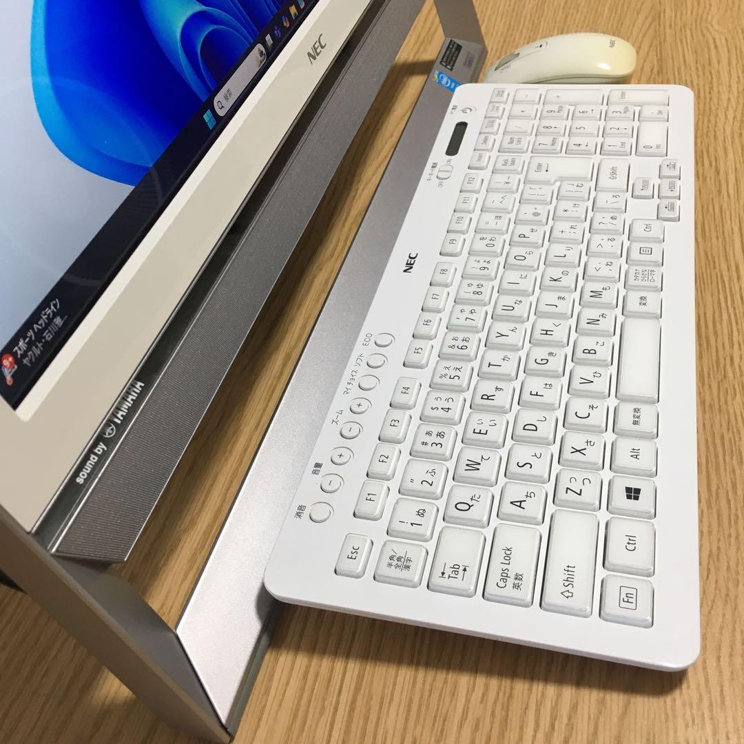 NEC VALUESTAR 地デジ 一体型 デスクトップ i7 SSD 21.5
