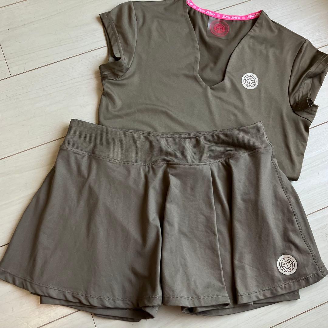 BIDI BADUビディバドゥ＊美シルエット＊ブラウンのお洒落な上下セットアップ