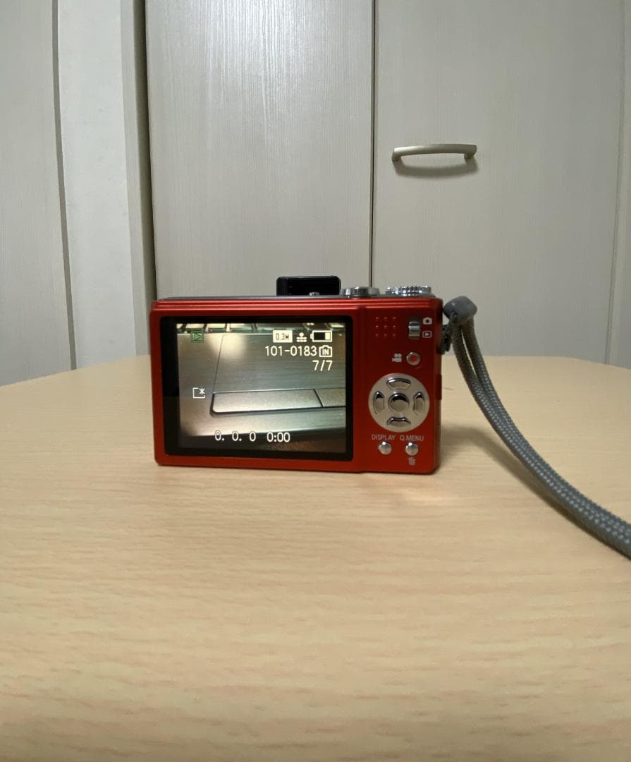 LUMIX DMC-ＺＸ3 レッド 防水カメラ