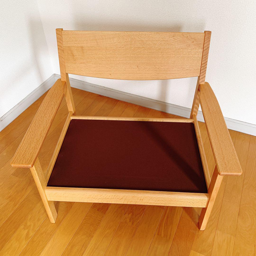 飛騨産業 HIDA キツツキ WK11AR OU PTBR 1人掛けソファ