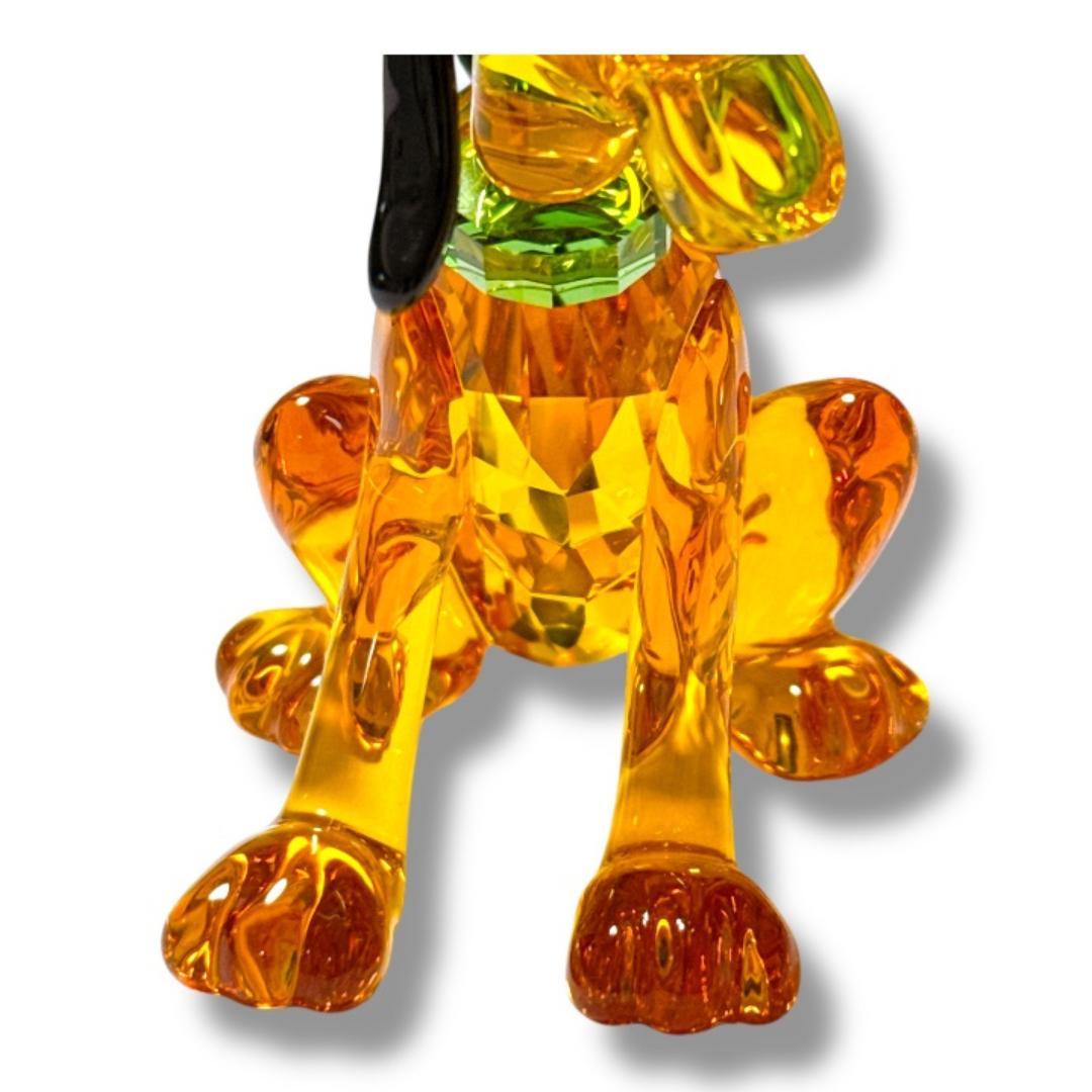 【超美品】スワロフスキー ディズニー プルート クリスタル オブジェ