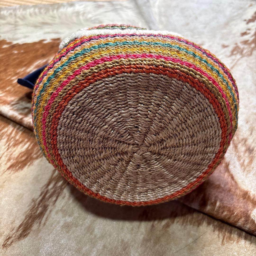 アジョリー　ニコちゃんかごバッグ　新品未使用　コーチ　セリーヌ　ヴィトン