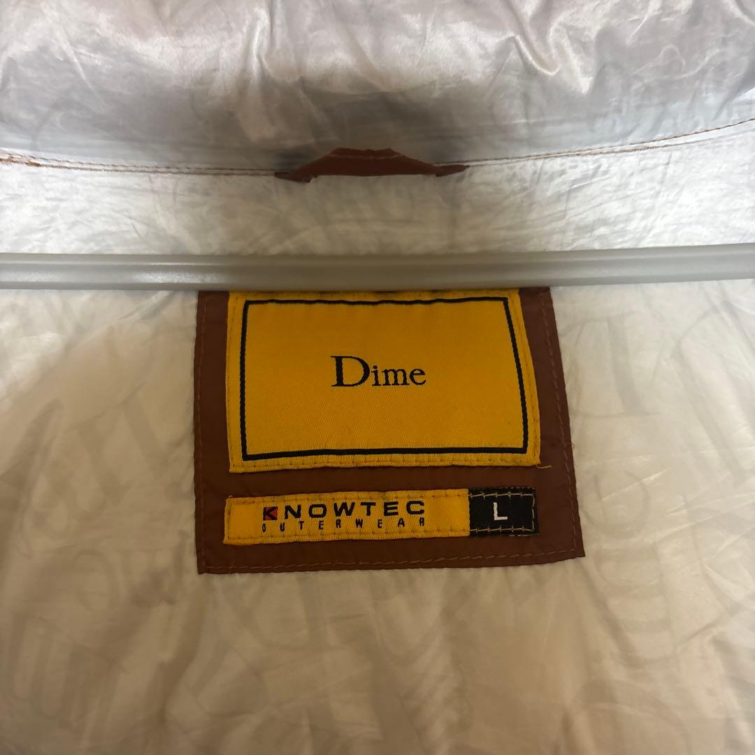 Dime ブラウン ダウンジャケット L
