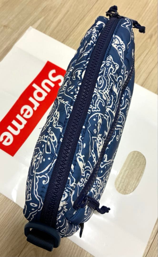 24時間以内発送 完売品 美品 青 22fw Puffer Side Bag