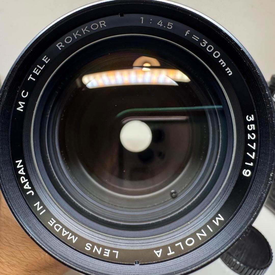 Minolta SR 505 一眼レフカメラ 電池＆レンズセット