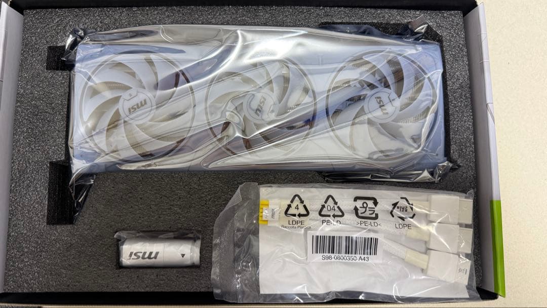 MSI GEFORCE RTX 5080 OC版