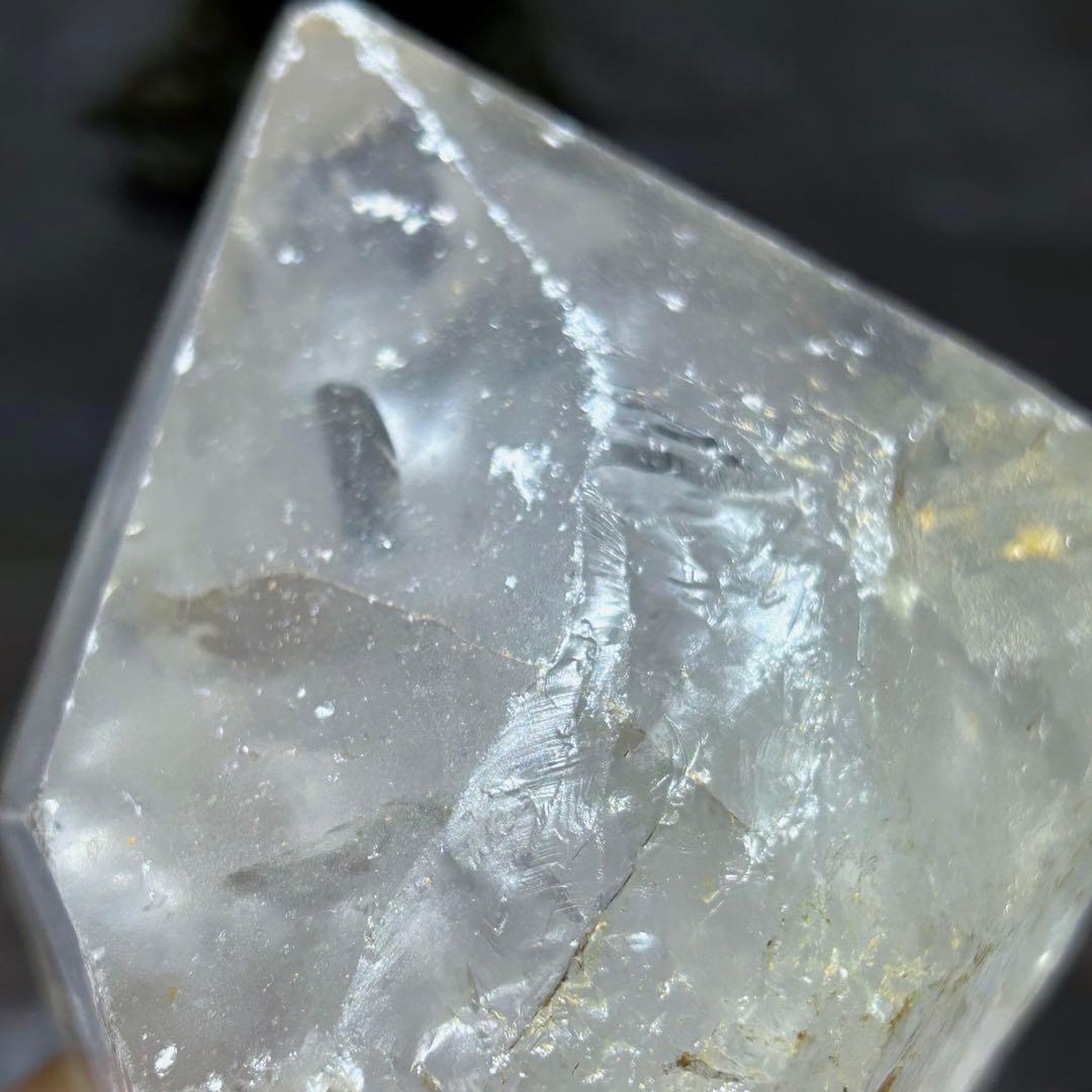 ☆ラッキー様！帝王秘宝！極美！アナテース　レインボー　水晶　原石　クラスター