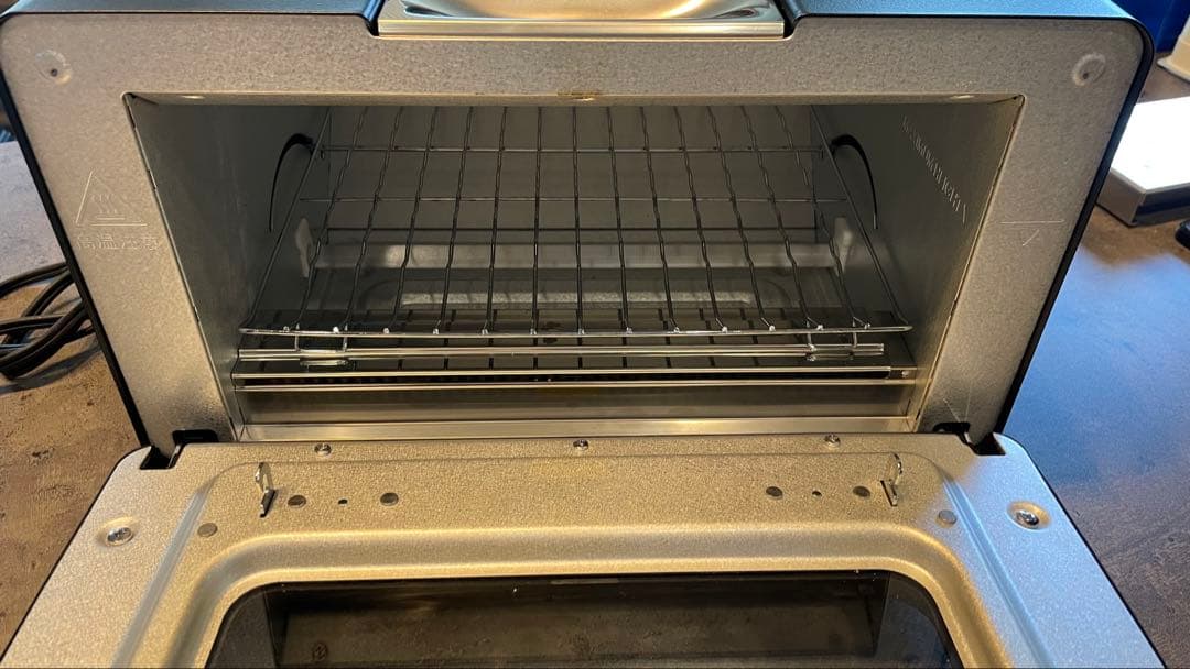 【24年製】美品バルミューダ　スチームトースター K11A-SE-BK