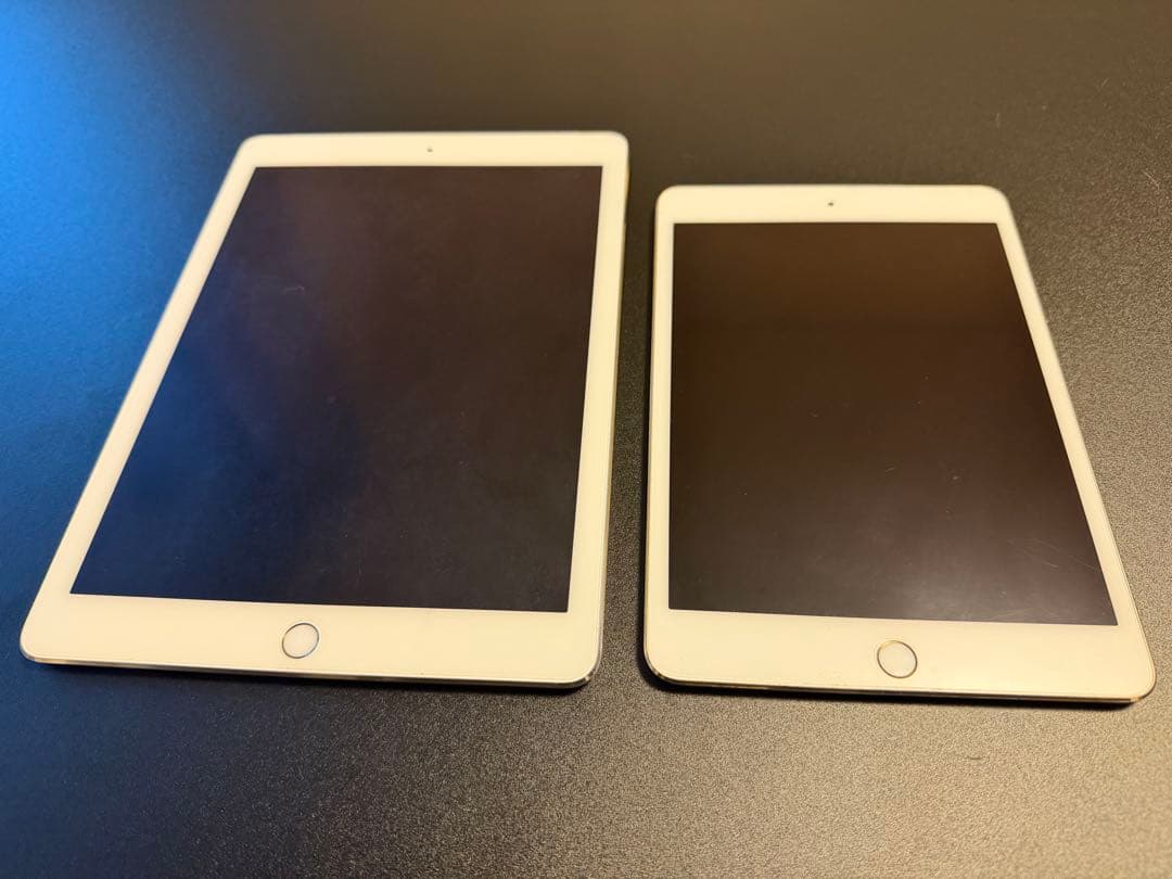 Apple iPad Air 2とiPad mini 4 A1567とA1550