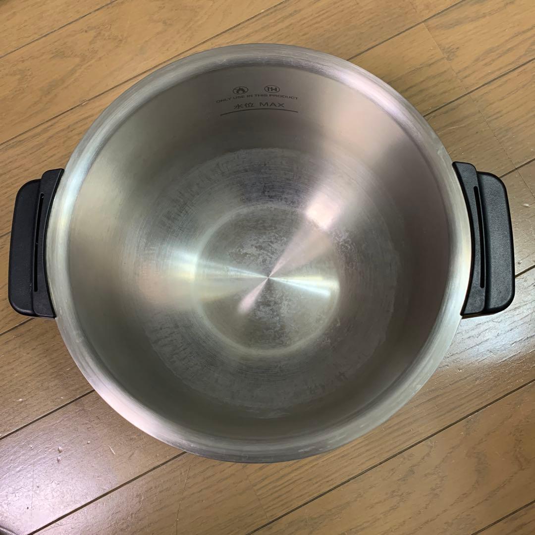 シャープHEALSIO ホットクック水なし自動調理鍋2.4L ２０２２年製