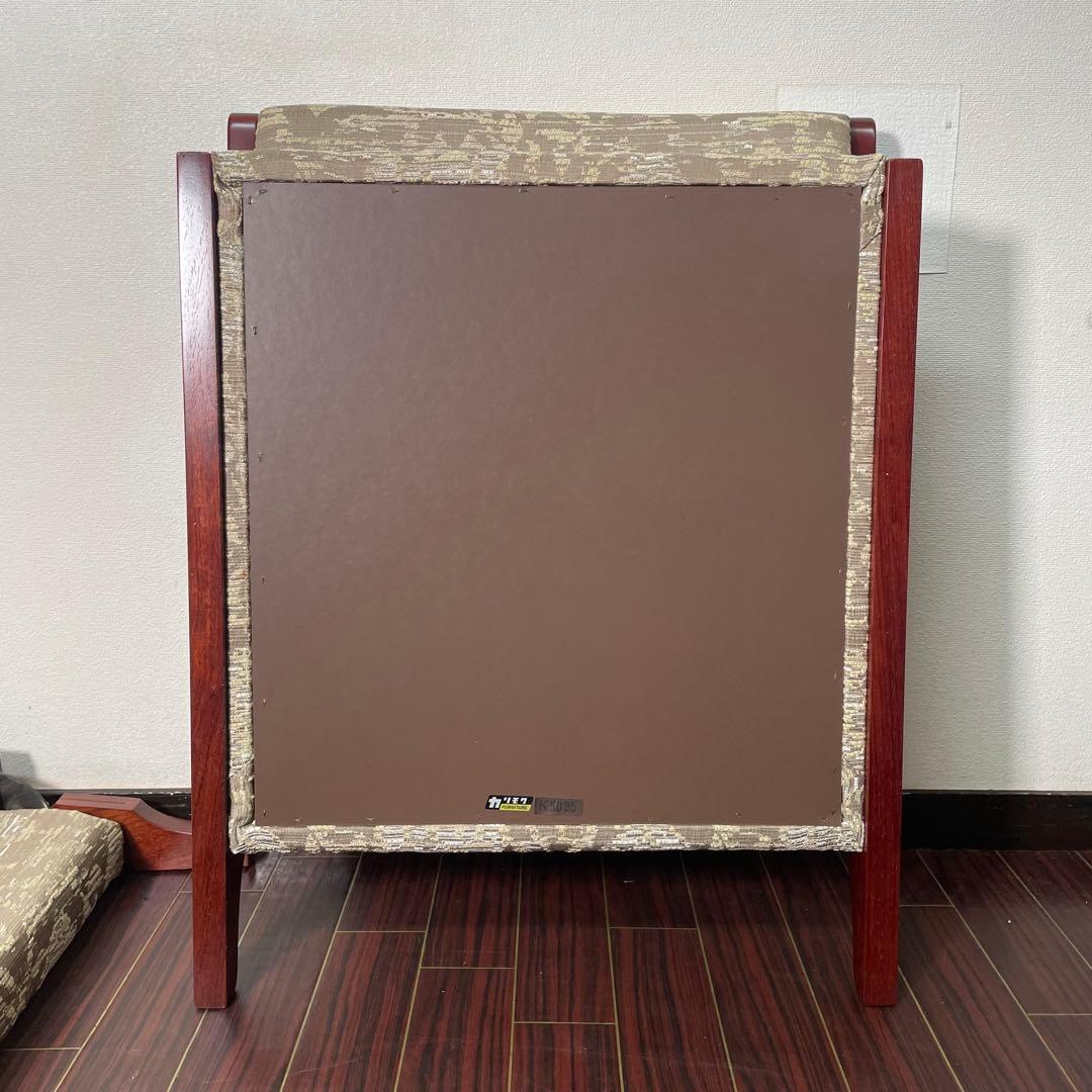 みぃ様 デッドストック 未使用 カリモク 折り畳み 座椅子 2脚セット 和モダン