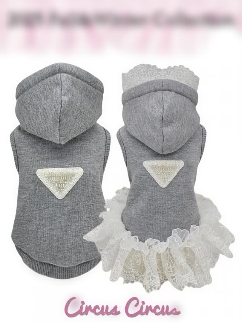 サーカスClassy Laced Hoodie XS レース ワンピース フード