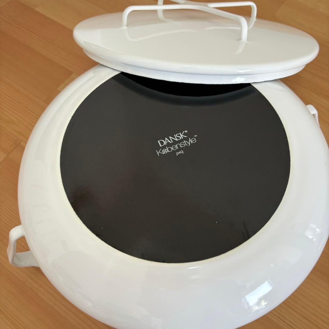 新品未使用 DANSK キャセロール 6Qt ホワイト