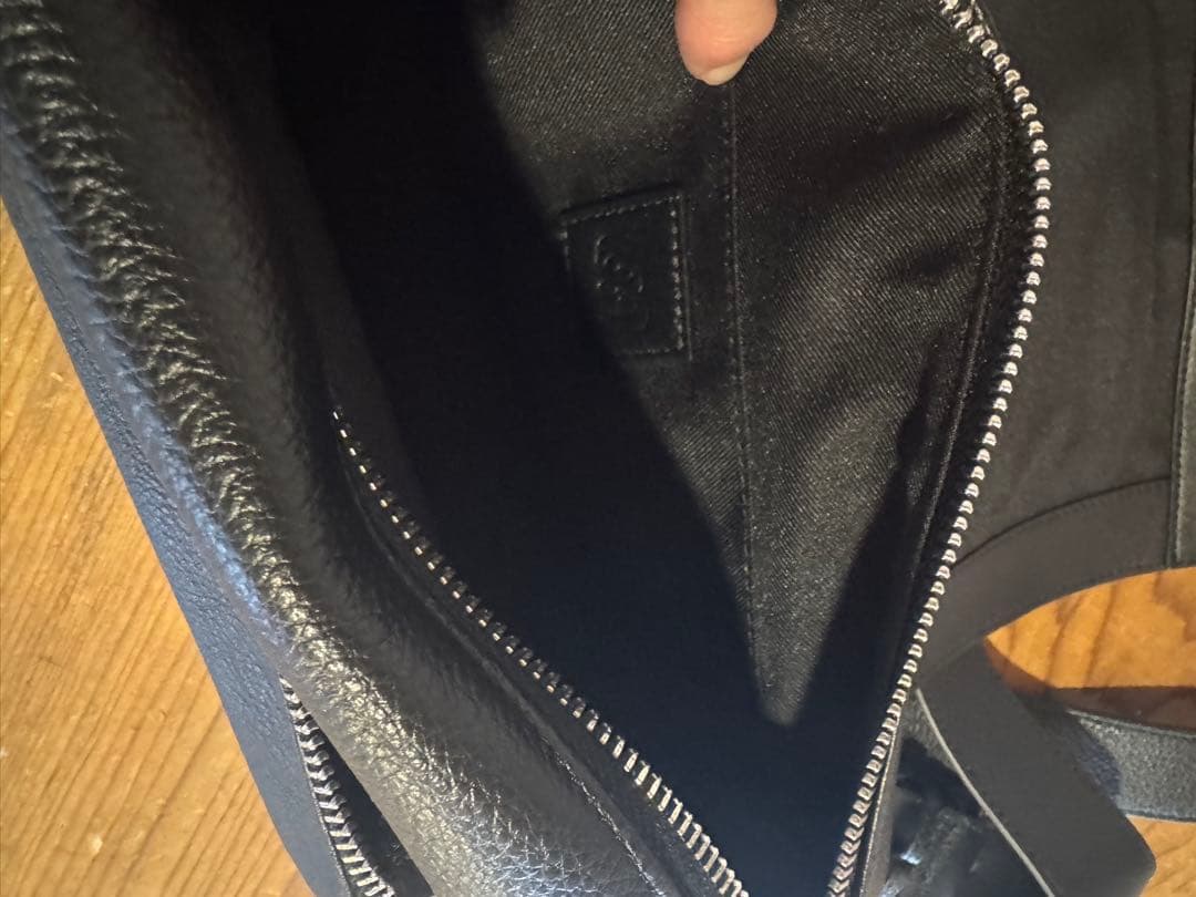 美品◾️ビアズリー◾️大丸京都店購入◾️レザーバッグ