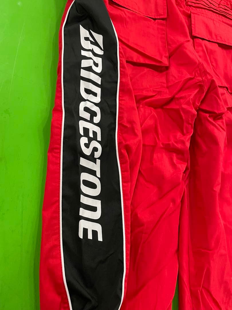 美品　ブリヂストン つなぎ　サロペット　作業着