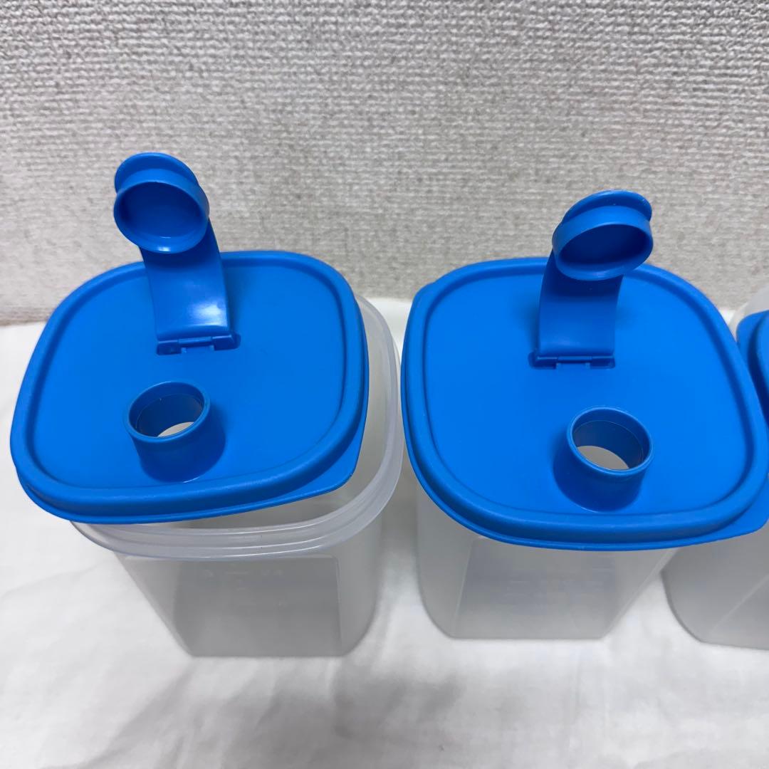 タッパーウェア　スクエア　sライン　1l 4個まとめ売り