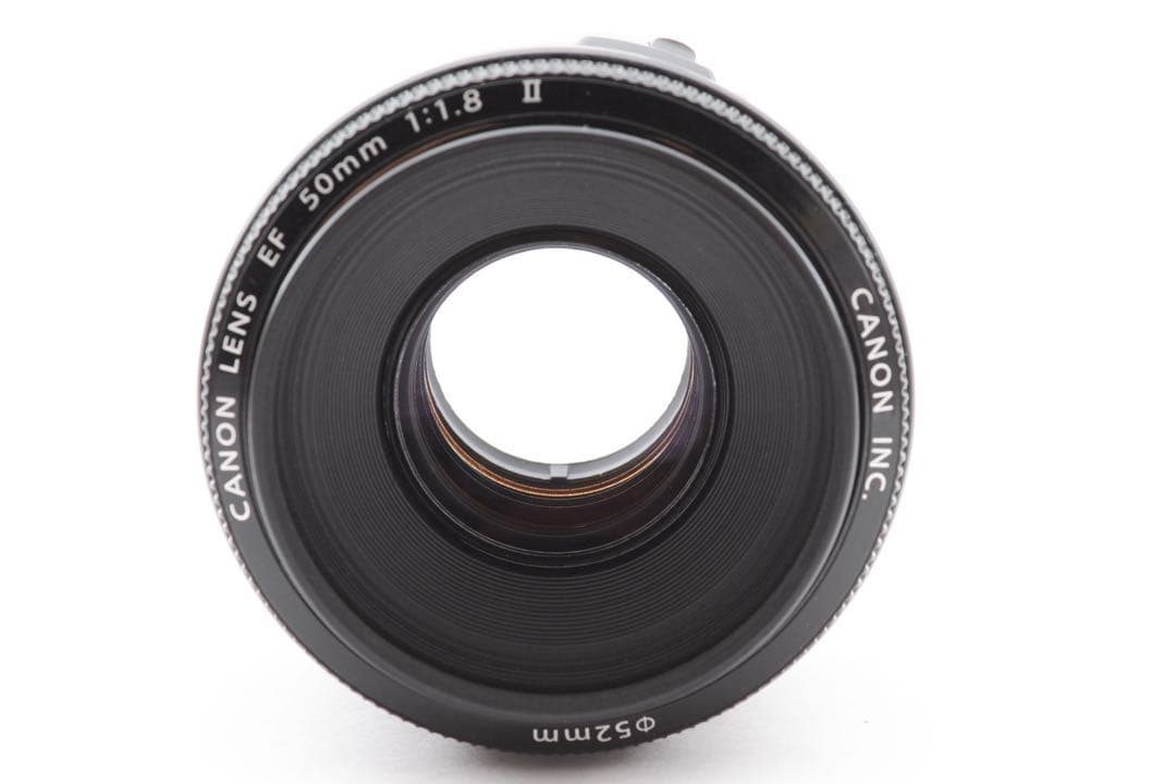 美品　キャノン 単焦点レンズ/Canon EF 50㎜1:1.8 II
