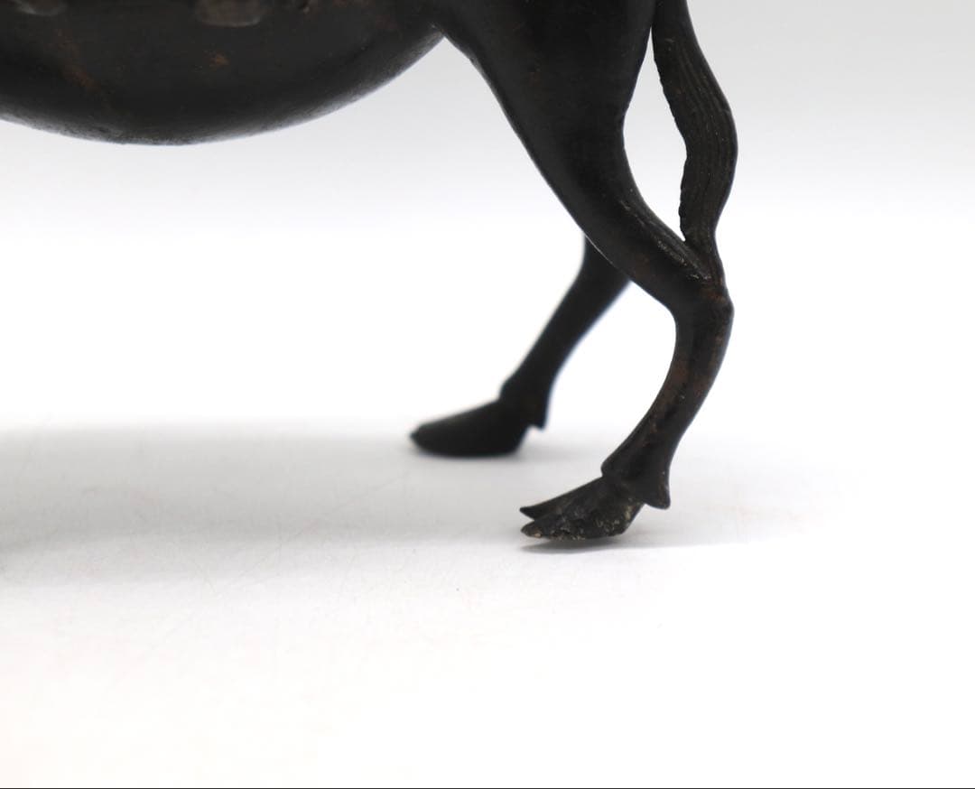 時代　古銅製　孔子　アンティーク　古銅器　送料込み250901