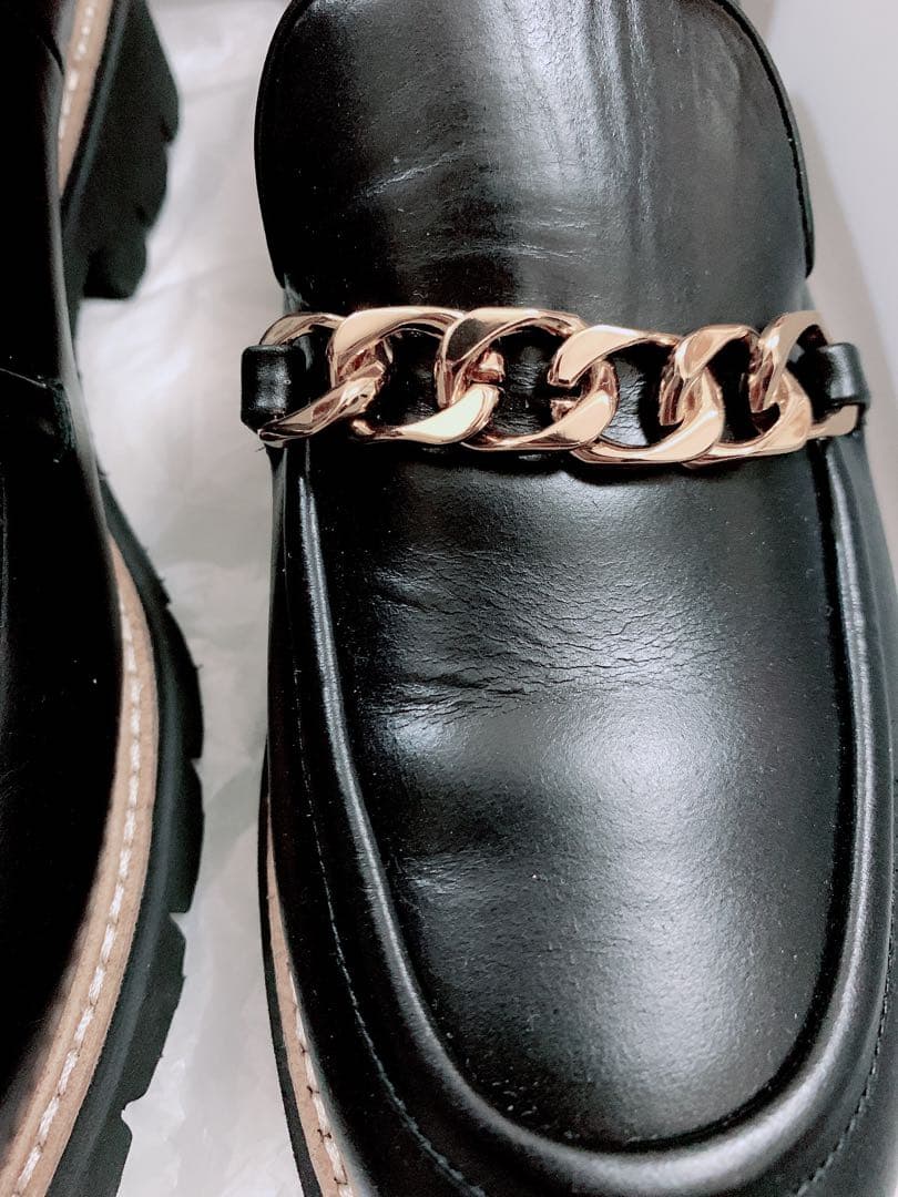 ツモリチサトウォーク tsumorichisato WALK チェーンローファー