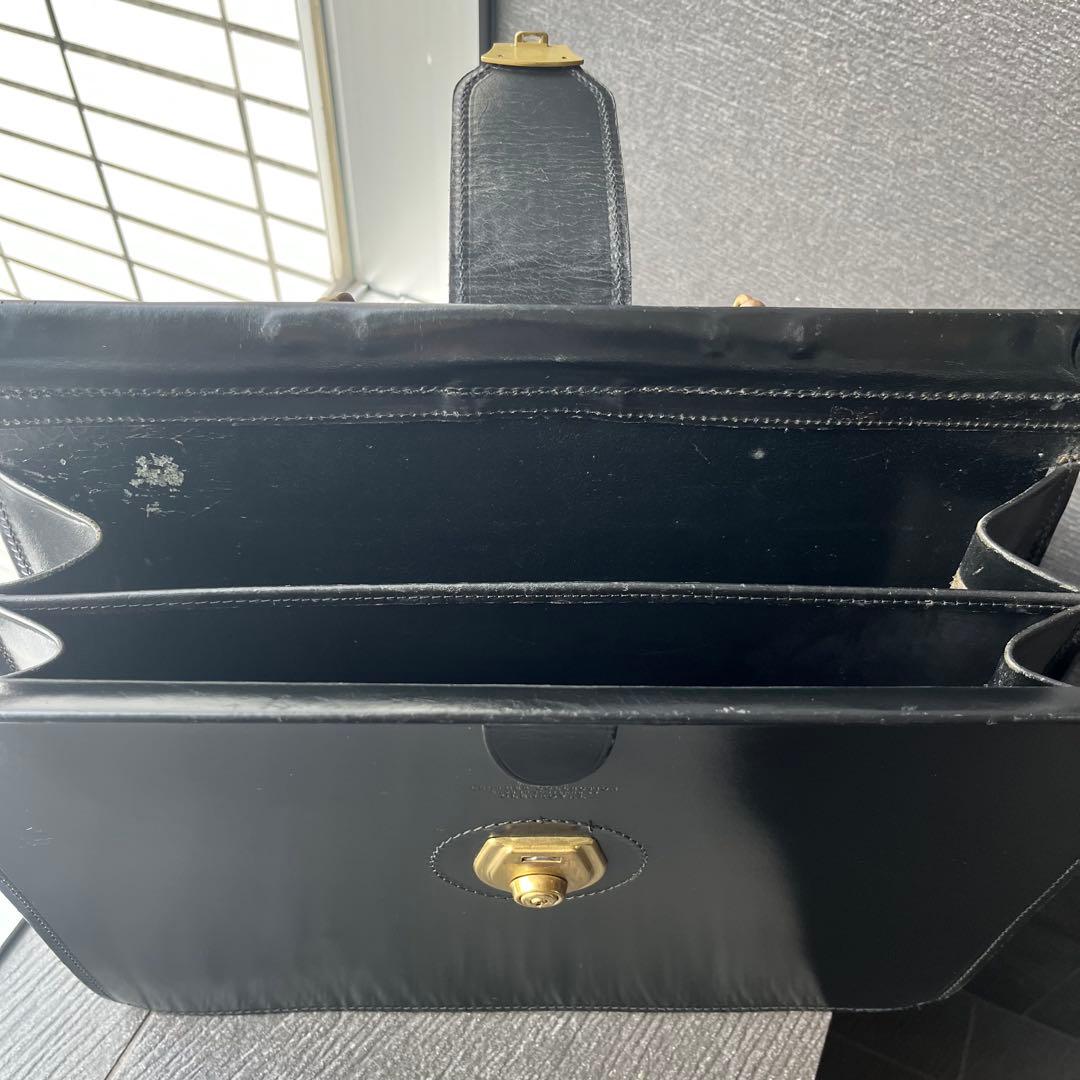 グレンロイヤル レザー ブリーフケース ダレス ブラック