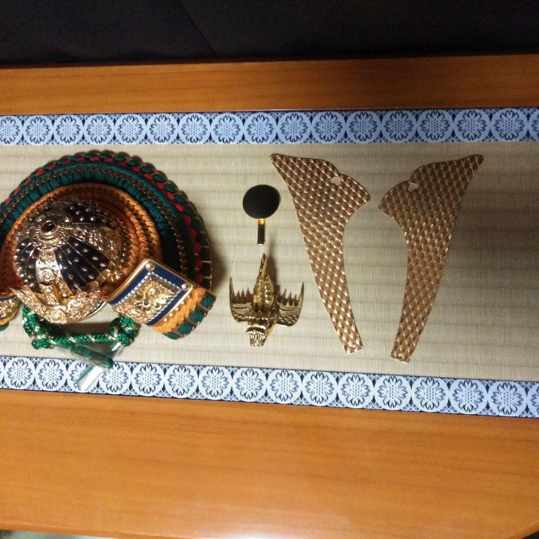 子供の日　五月人形兜セット　 節句人形　誕生祝い