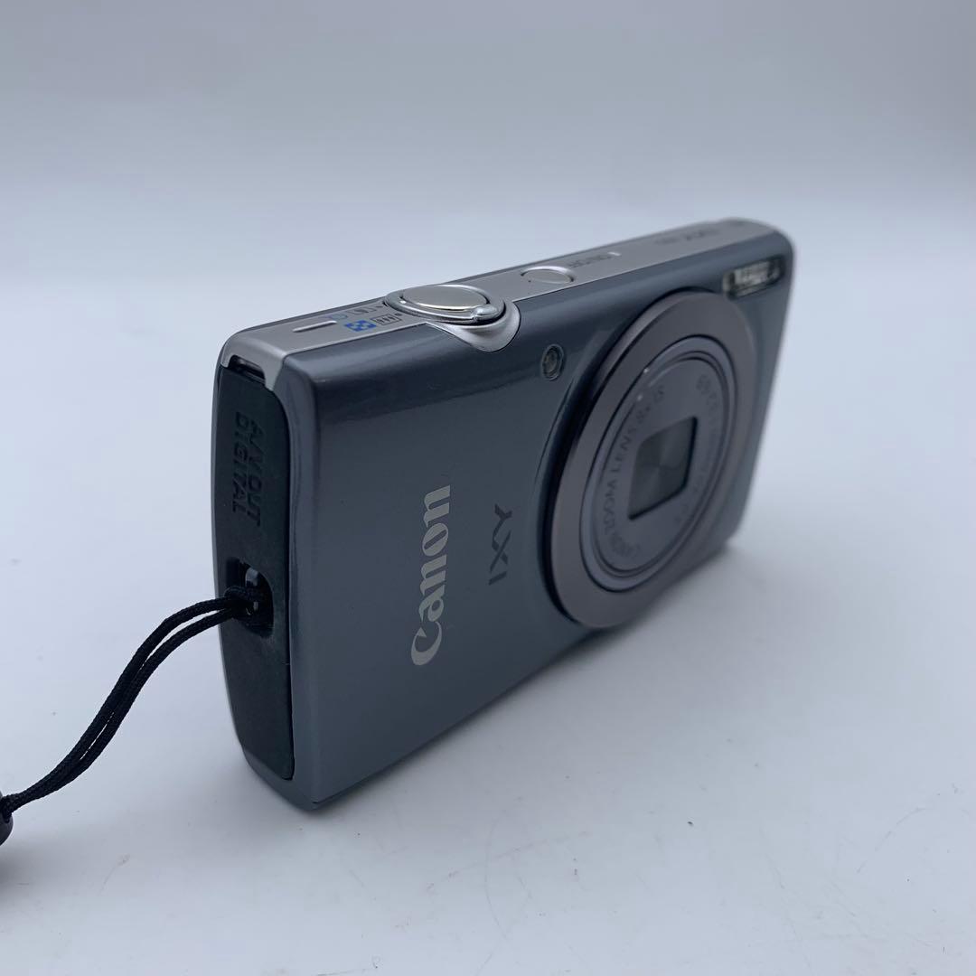 Canon IXY160コンパクトデジタルカメラ グレー 稼動品 かなり美品