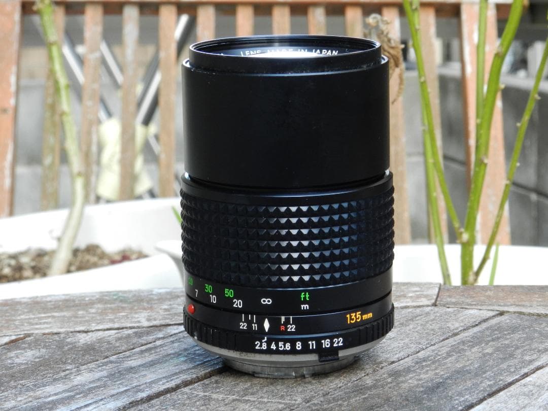 即撮影可　MINOLTA MC TELE ROKKOR 135mm f/2.8