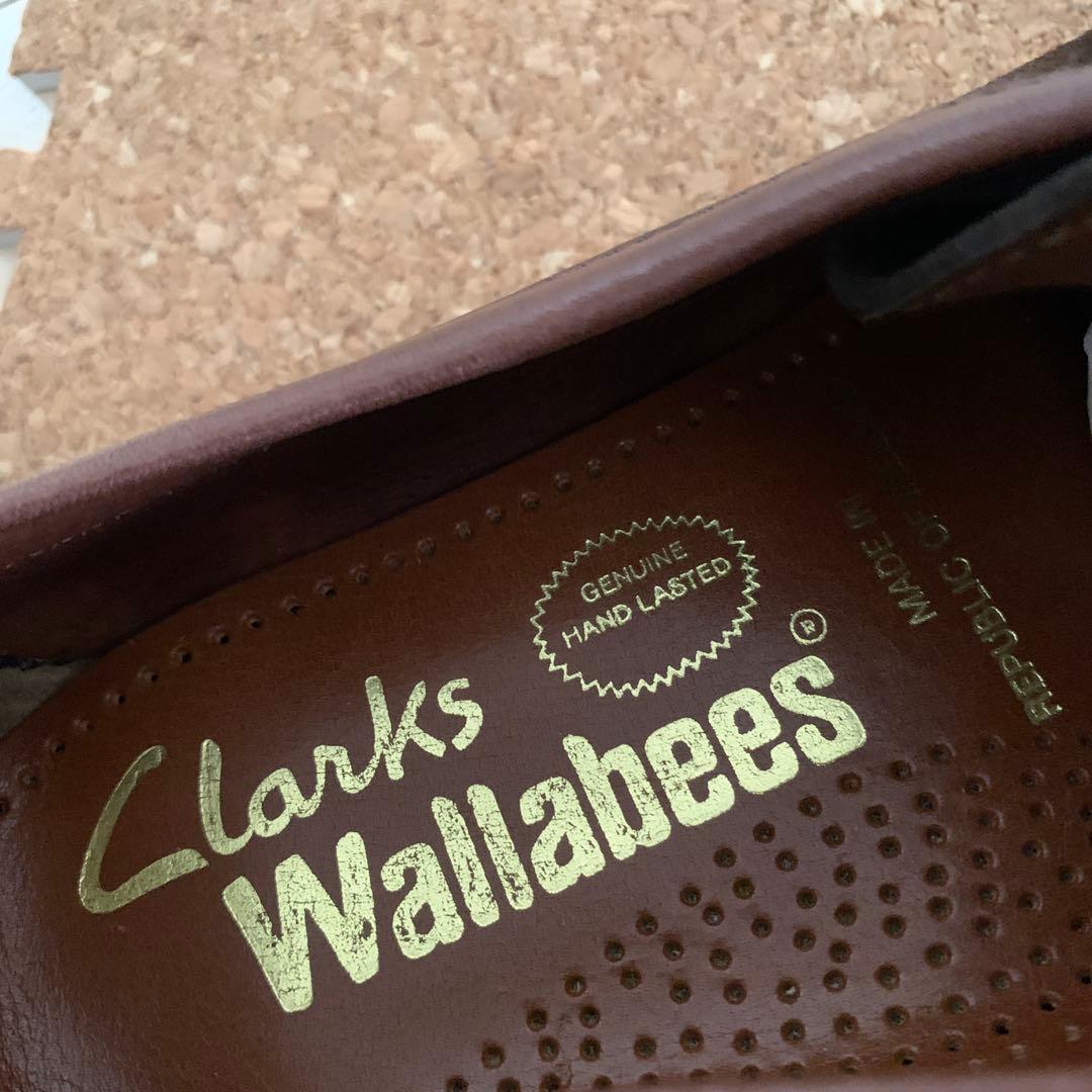 希少 美品 クラークス Clarks Wallabee ナタリー アイルランド製