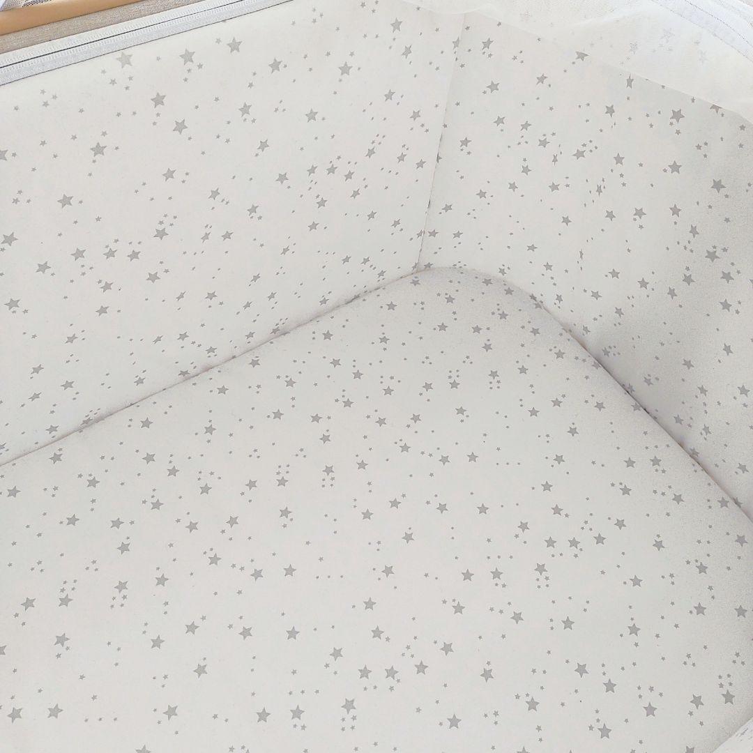 【極美品】大人気カラー　ベージュ　HZDMJ ベビーベッド