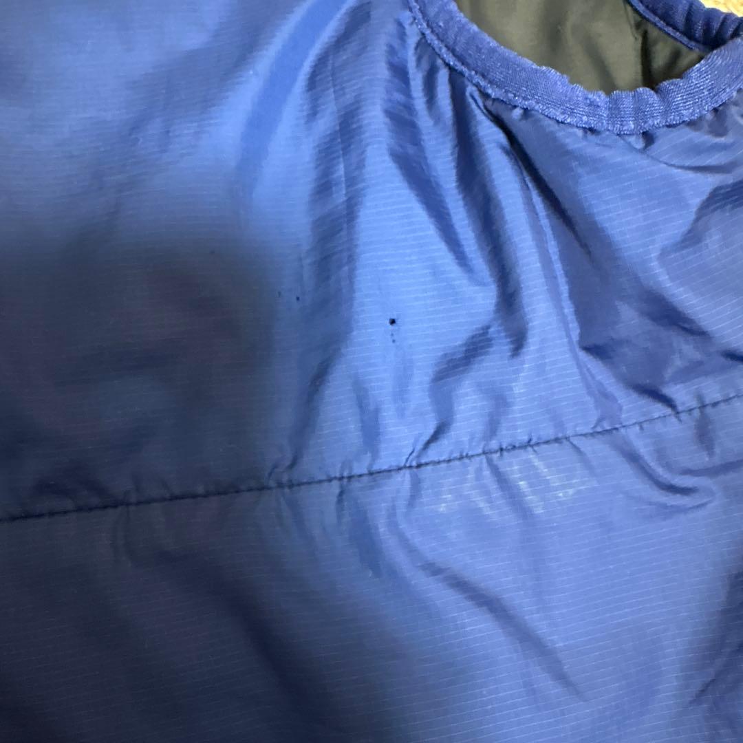 Patagonia 青 ベスト フロントジッパー