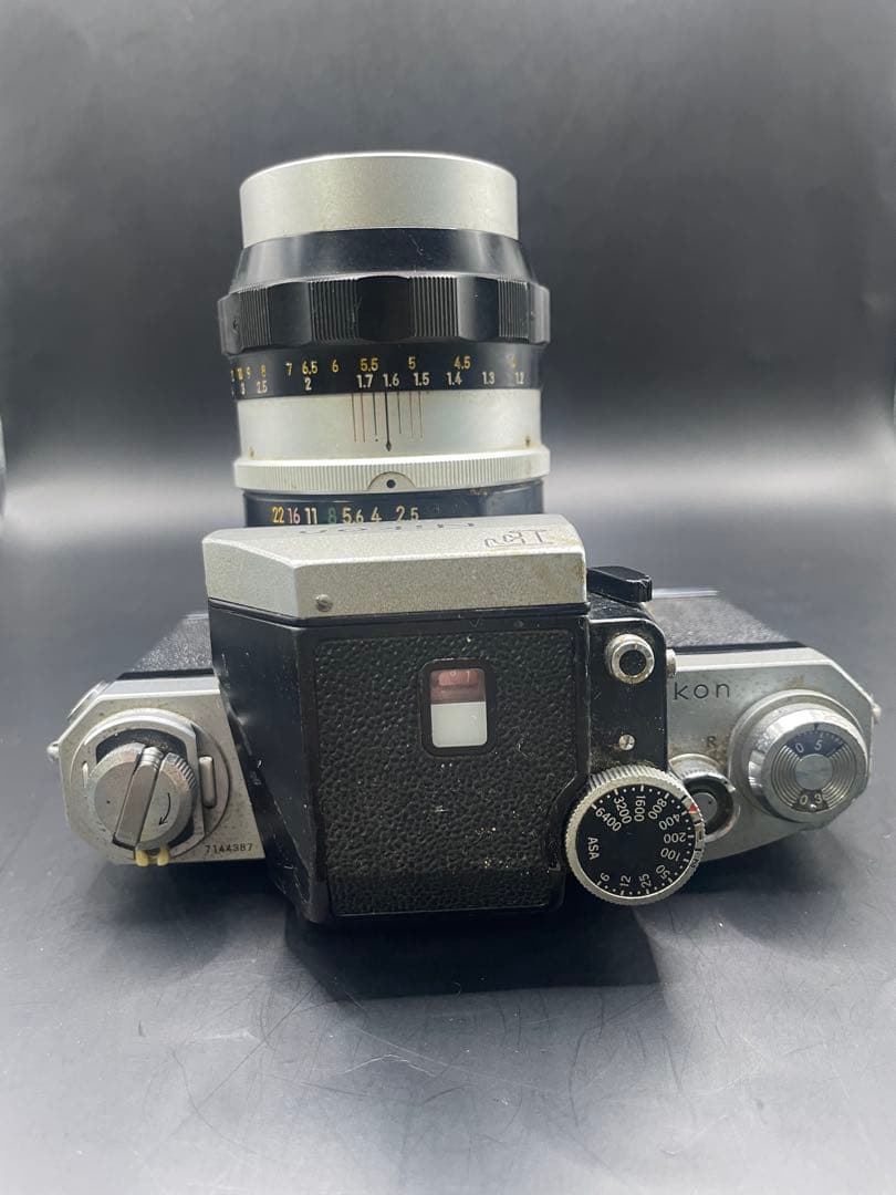 Nikon F 一眼レフカメラ NIKKOR-P 105mm f/2.5