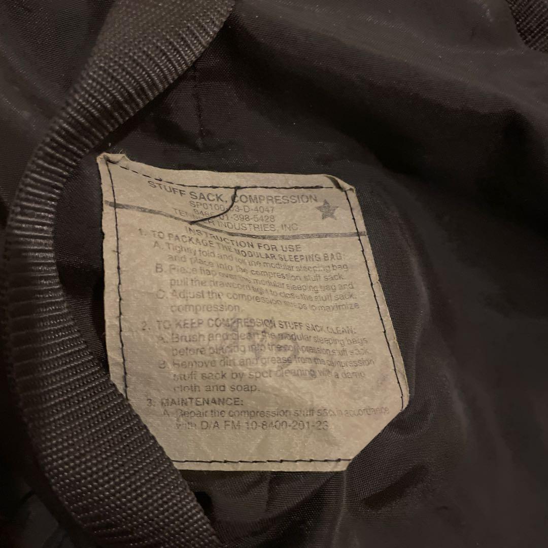 米軍放出品　寝袋　シュラフ　三点セット