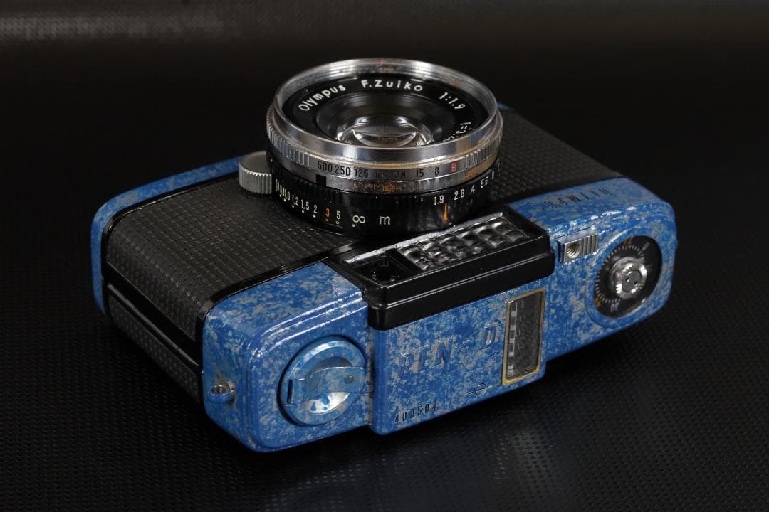 OH済 OLYMPUS PEN D F1.9 露出計OK