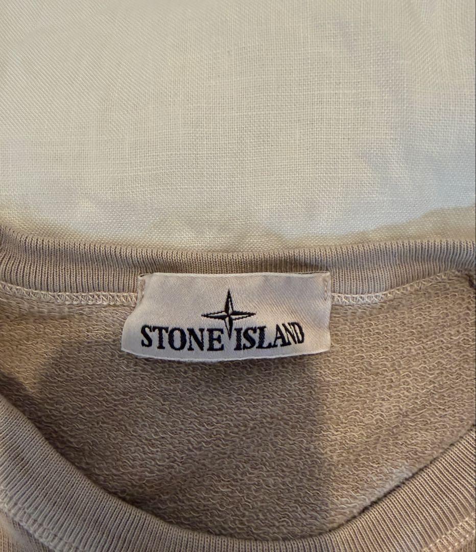 stone  ベージュトレーナー