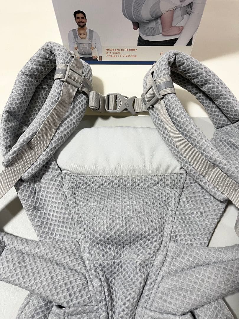 ergobaby OMNI breeze 抱っこひも　エルゴベビー　パールグレー
