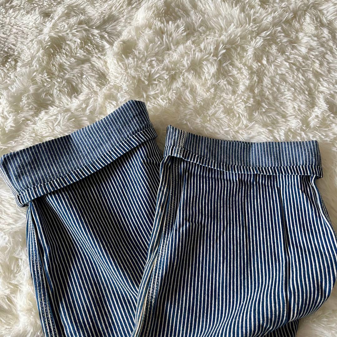 LEE / 70's denim hickory overall ヒッコリー