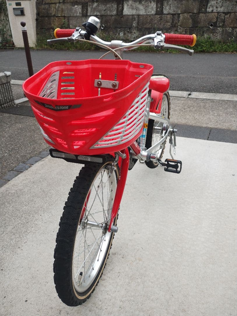 【お引取限定】ブリヂストン　クロスファイアーキッズ 18インチ 補助輪付属