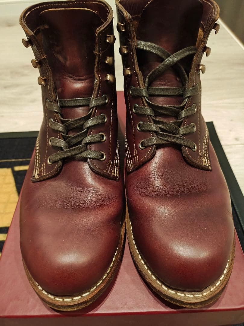 1000 MILE ブーツ バーガンディ 8.5